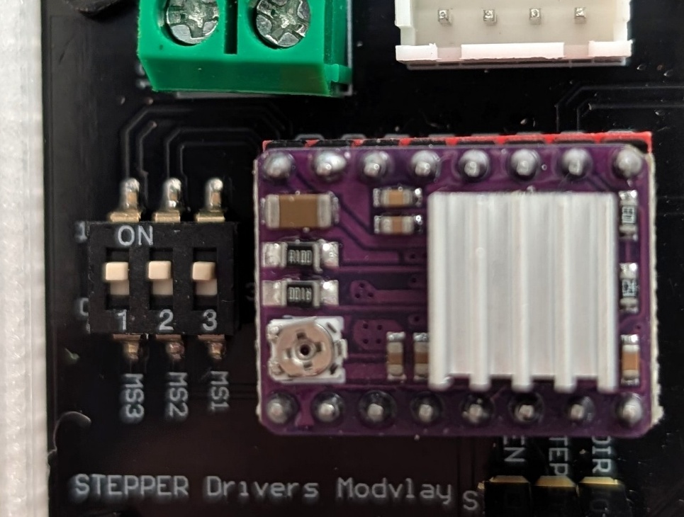 Microstepping jumpers